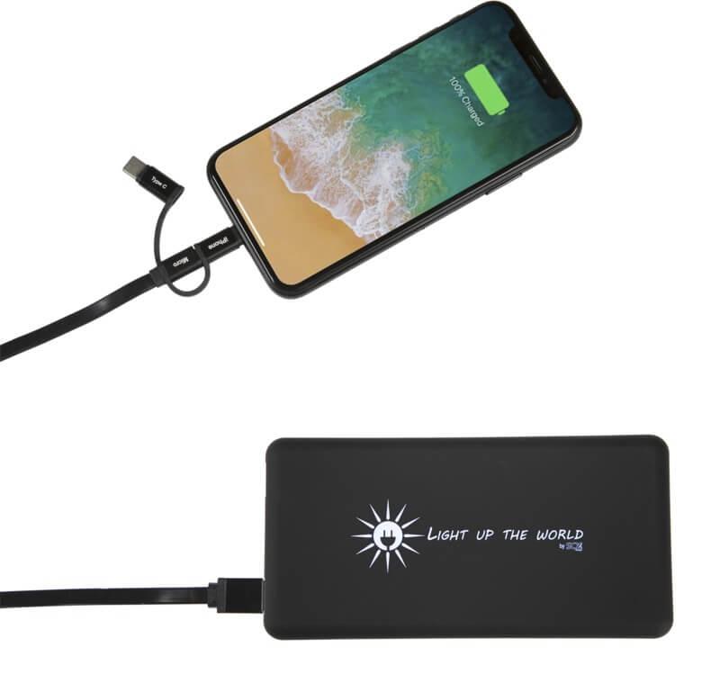 PF 2PX021 6 2PX02190 E3 SCX.design P30 light-up solar 8000 mAh powerbank - Image 7