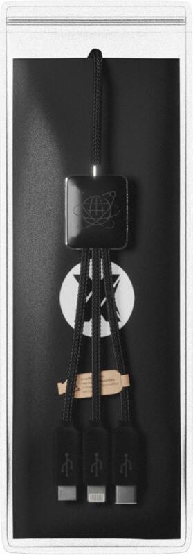 Cabo de carregamento e de transferência de dados 5 em 1 de RPET "C45" "SCX.design "