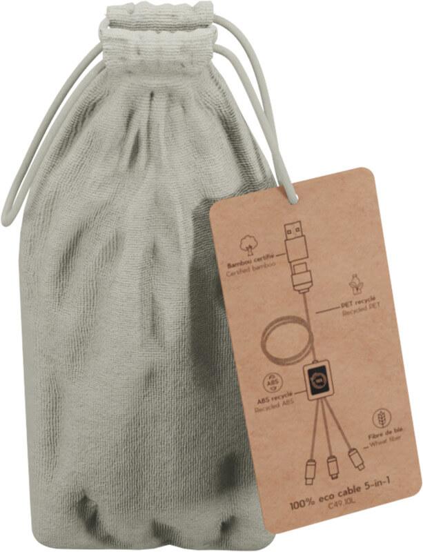 Cabo de carregamento 5-em-1 "SCX.design C49"