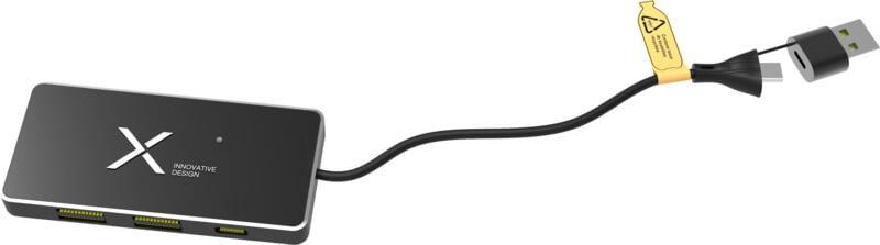 PF 2PX165 2 2PX16590 E1 Hub USB 8 em 1 com entrada dupla e 6 portas "SCX.design H20" - Image 3