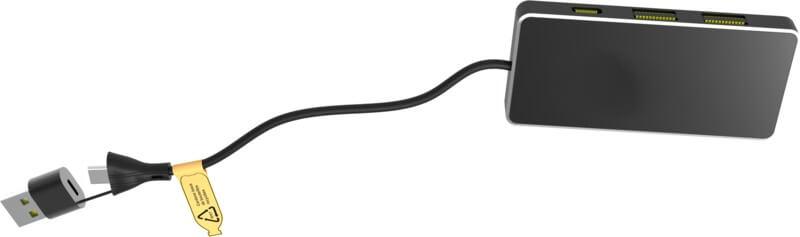 PF 2PX165 4 2PX16590 E3 Hub USB 8 em 1 com entrada dupla e 6 portas "SCX.design H20" - Image 5