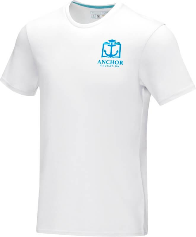 T-shirt para homem orgânica "Azurite"