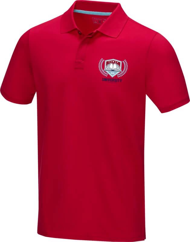 PF 37508 48 3750825 SP Y1 Polo para homem em material de orgânico "Graphite" - Image 6