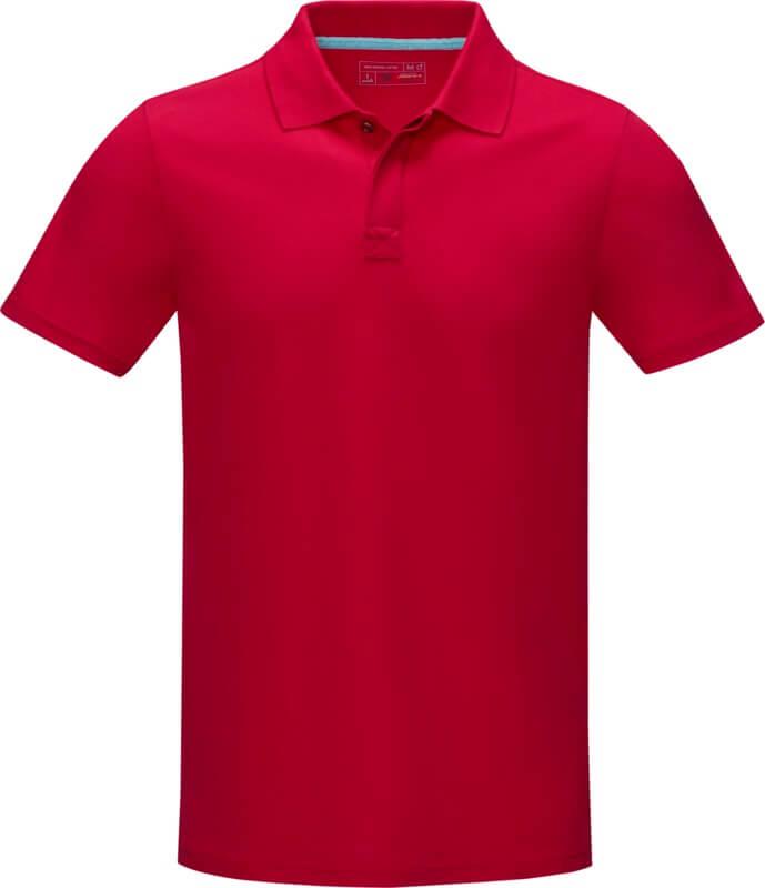 PF 37508 50 3750825 F1 Polo para homem em material de orgânico "Graphite" - Image 8