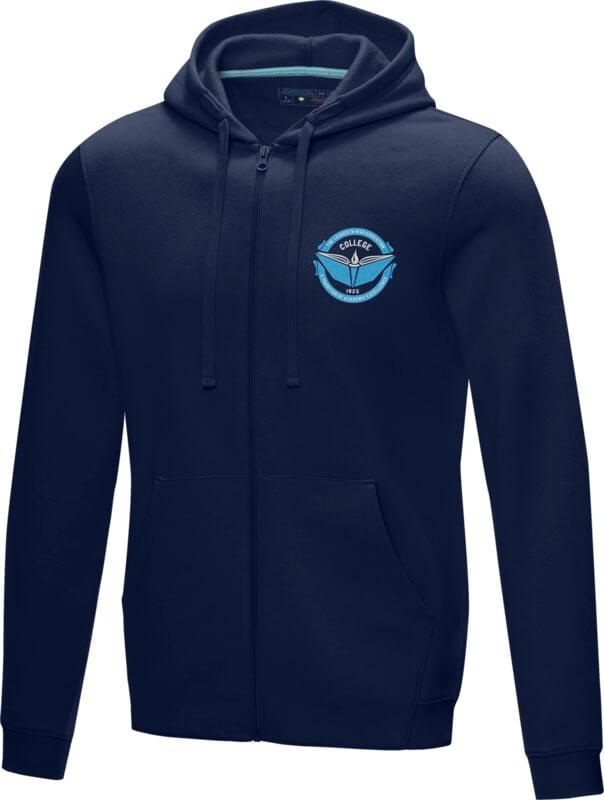 PF 37510 52 3751049 SP Y1 Hoodie para homem com fecho em material orgânico "Ruby" - Image 6