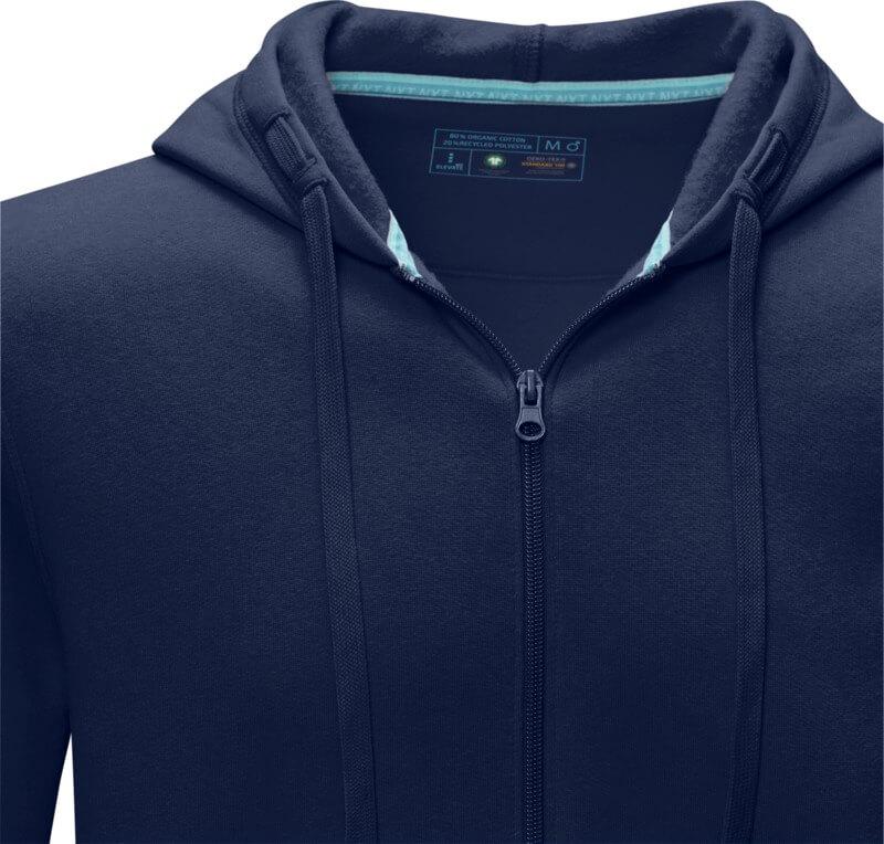 PF 37510 55 3751049 D1 Hoodie para homem com fecho em material orgânico "Ruby" - Image 9