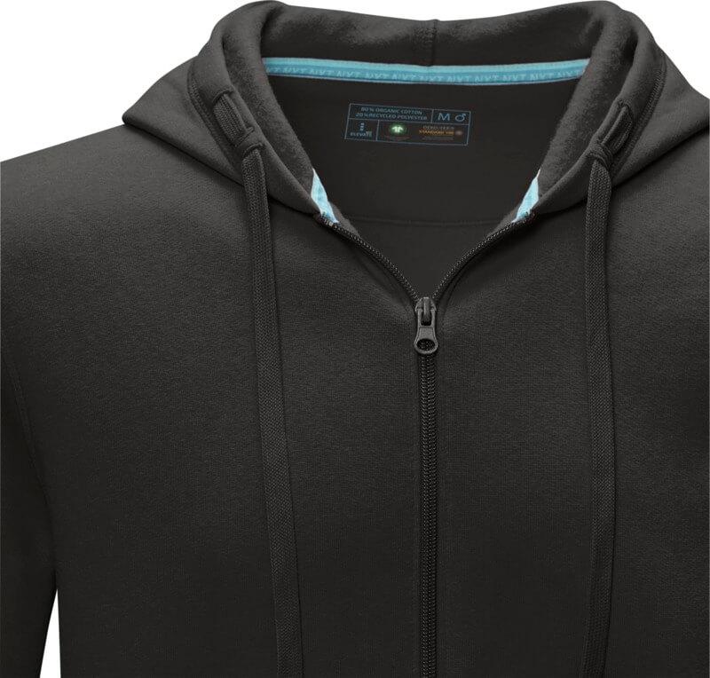 PF 37510 83 3751089 D1 Hoodie para homem com fecho em material orgânico "Ruby" - Image 13