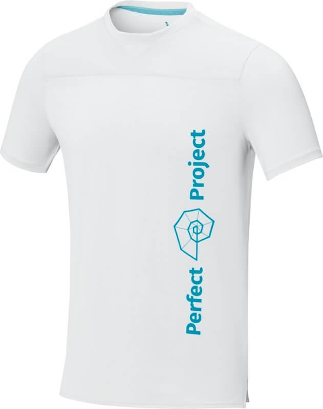 T-shirt cool fit de manga curta de GRS reciclado para homem "Borax"