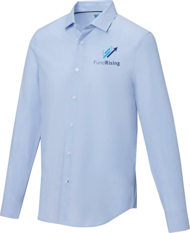 T-shirt para homem de manga comprida de produção biológica "Cuprite"