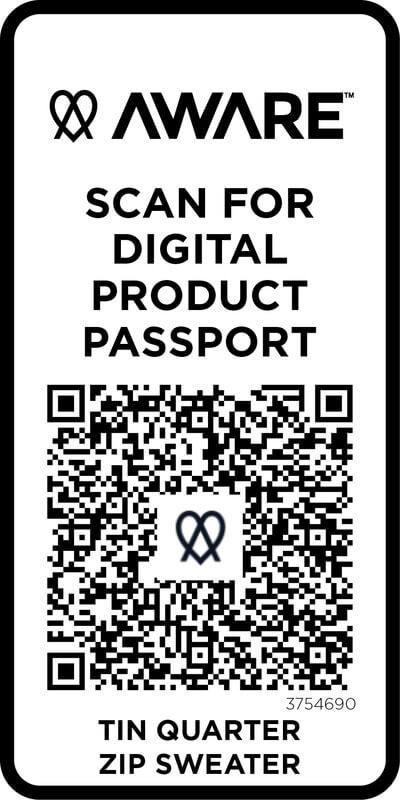 PF 37546 31 3754690 E1 Camisola unissexo com fecho de correr parcial reciclada "Aware™" "Tin" - Image 4