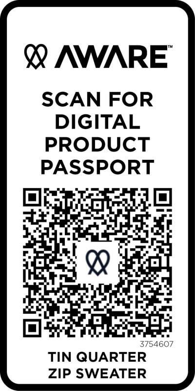 PF 37546 95 3754607 E1 Camisola unissexo com fecho de correr parcial reciclada "Aware™" "Tin" - Image 13