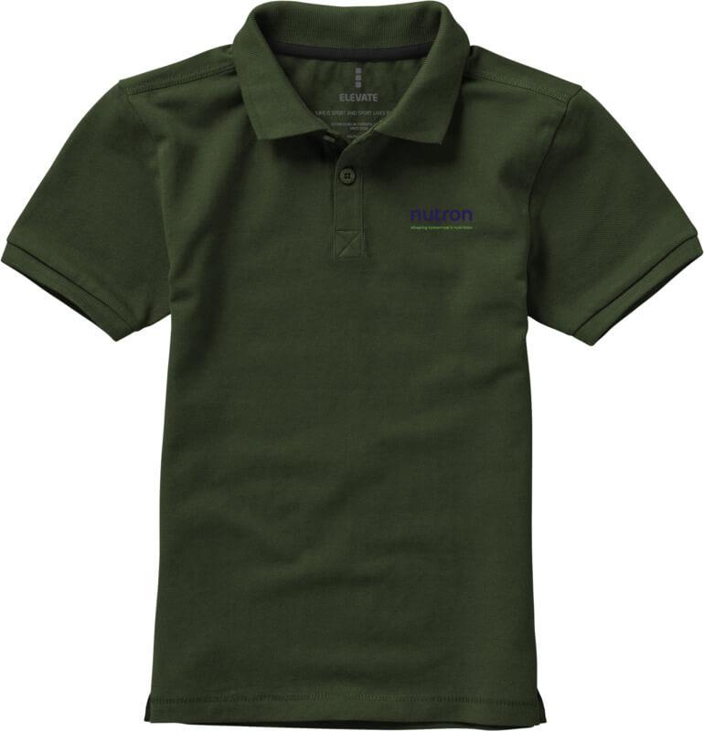 Pólo de manga curta de criança unisexo "Calgary"