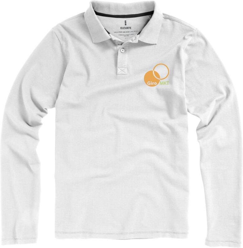 Polo de manga comprida Oakville de homem