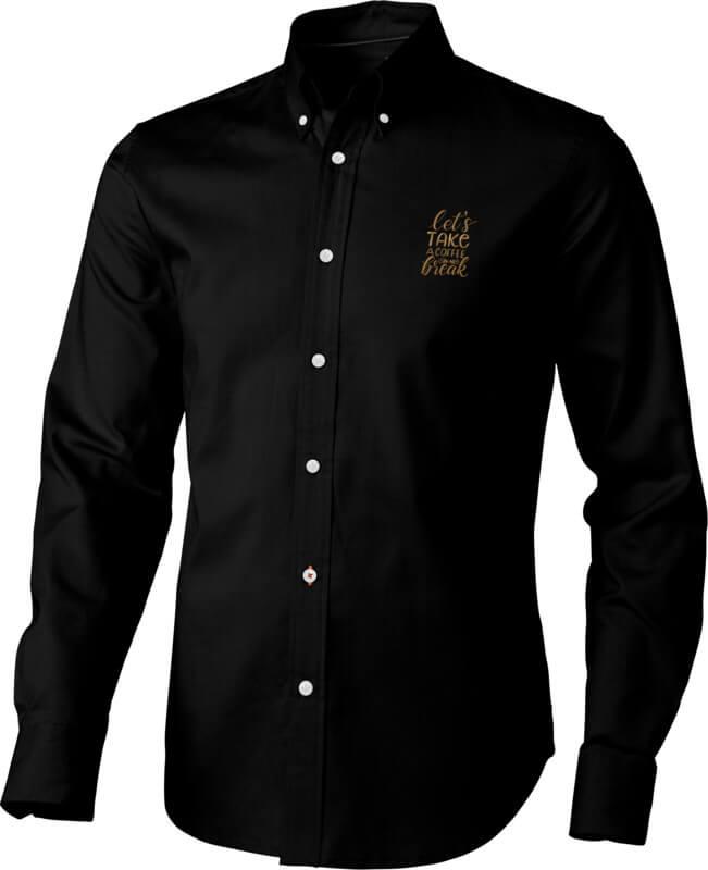 PF 38162 101 3816299 EB Y2 Camisa oxford manga comprida de homem "Vaillant" - Image 13