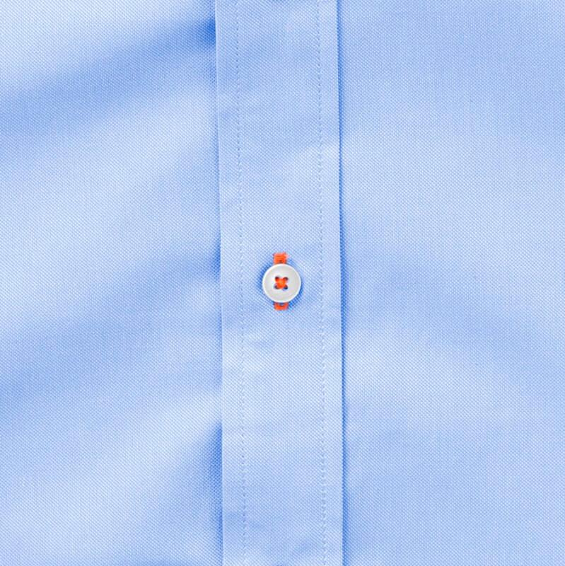 PF 38162 69 3816240 D3 Camisa oxford manga comprida de homem "Vaillant" - Image 11