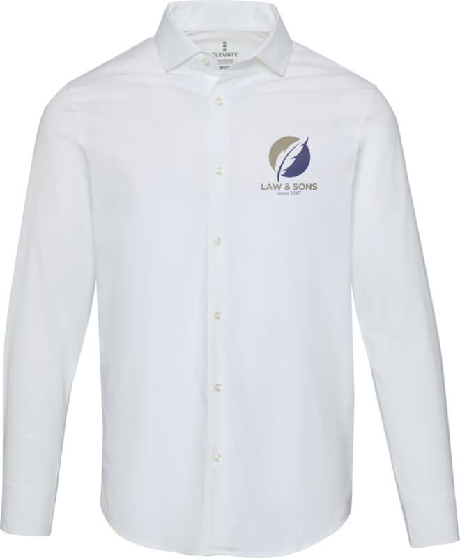 PF 39502 52 3950201 F1 SP Y1 Camisa popelina para homem "Carnelian" - Image 6