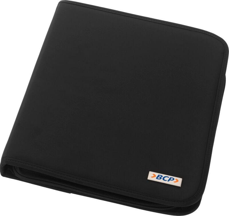 Capa A4 deluxe com fecho "Stanford"