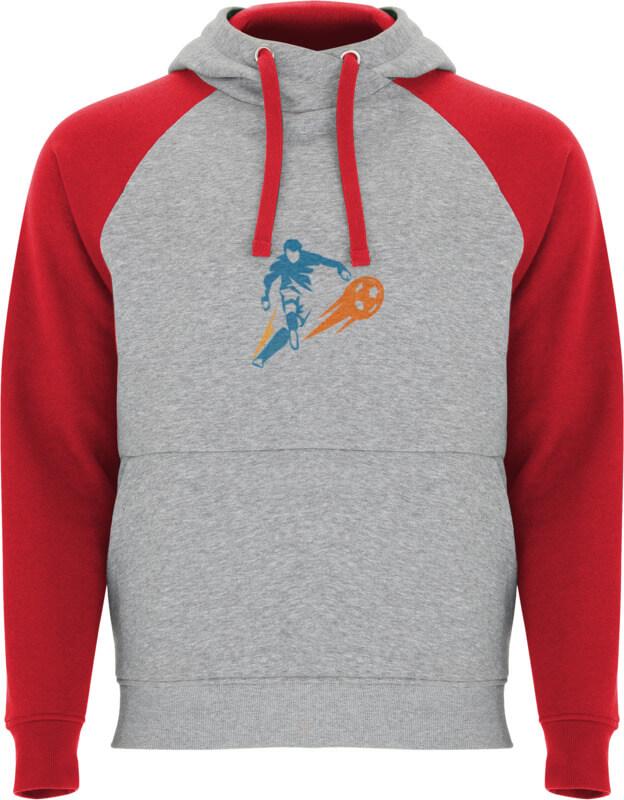 PF K1058 59 K1058B6 SP Y1 Camisola com capuz bicolor para criança "Badet" - Image 11