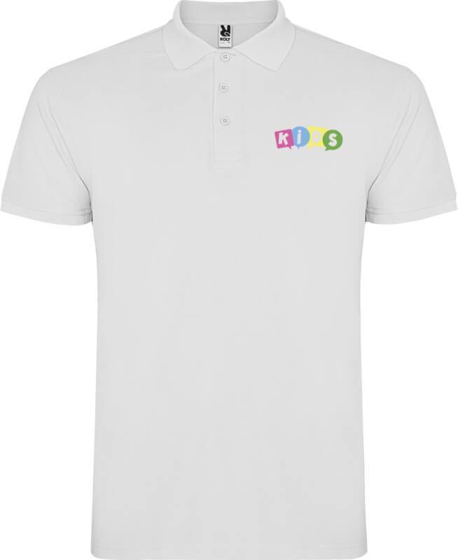 Polo de manga curta para crianças "Star"