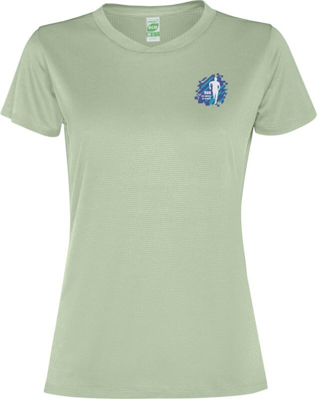 PF R0305 54 R03055Q SP Y1 T-shirt desportiva de manga curta para mulher "Slam" - Image 12