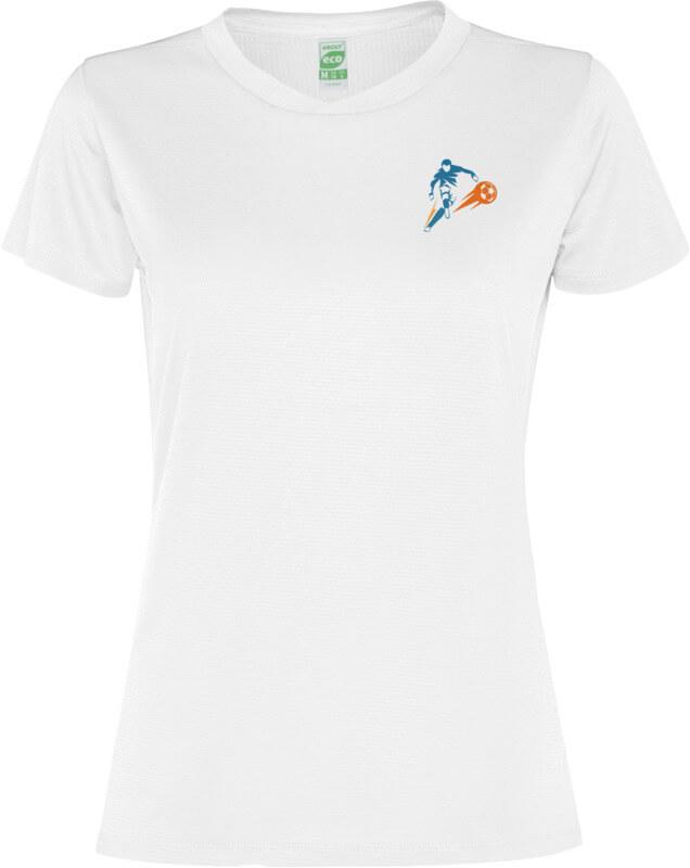 T-shirt desportiva de manga curta para mulher "Slam"