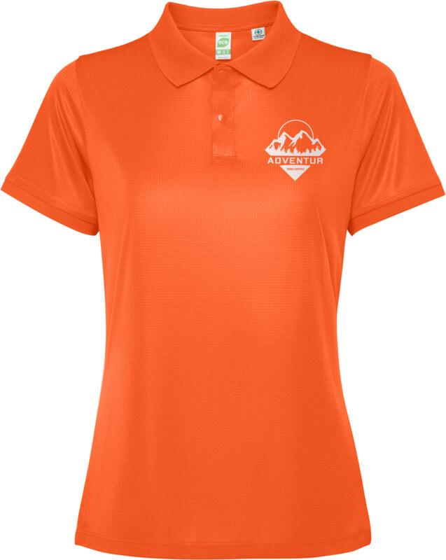 Polo de manga curta para mulher "Tormo"