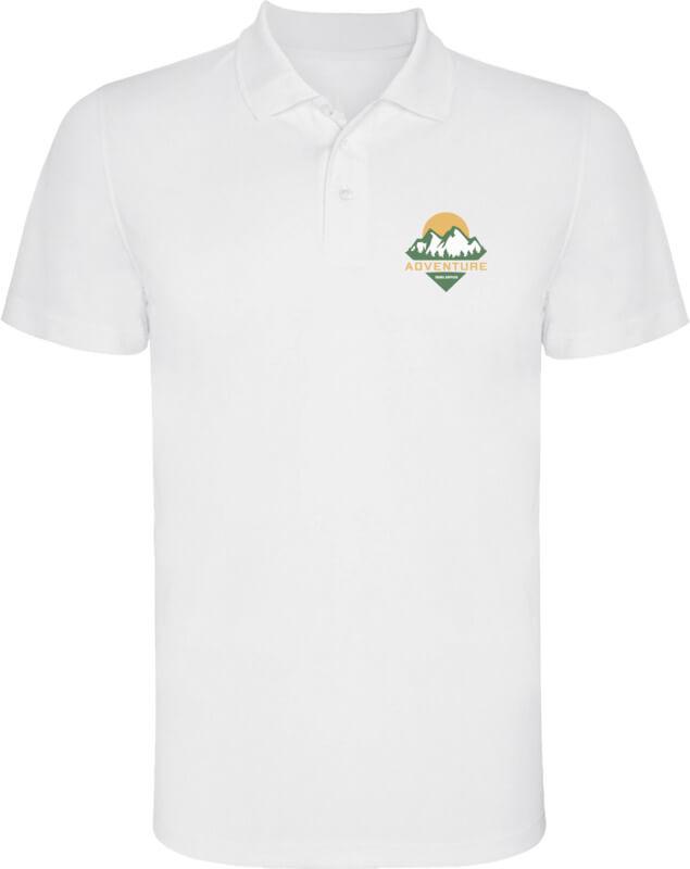 Pólo desportivo de manga curta para homem "Monzha"