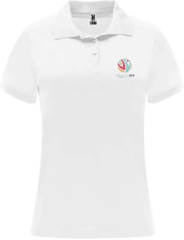 Pólo desportivo de manga curta para mulher "Monzha"