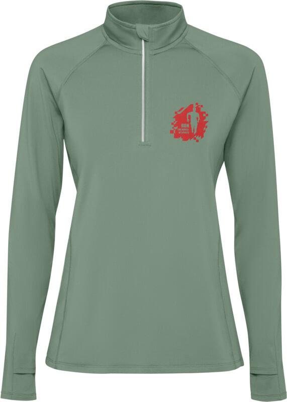 PF R1033 28 R1033D7 TR Y1 Sweater de manga comprida com meio fecho para mulher "Estambul" - Image 6