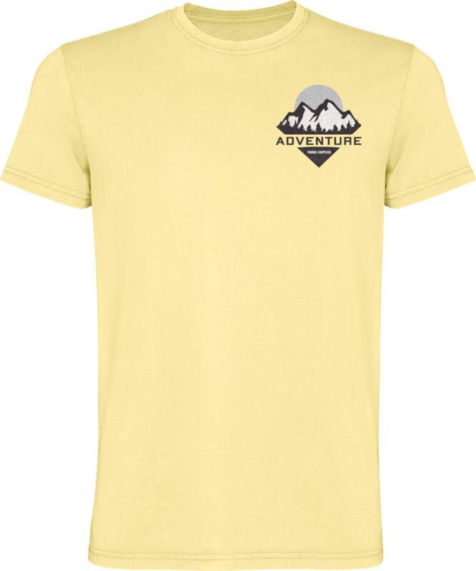 T-shirt de manga curta para homem "Corgi"