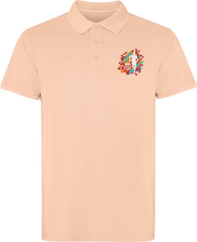 Polo de manga curta unissexo "Cobain"