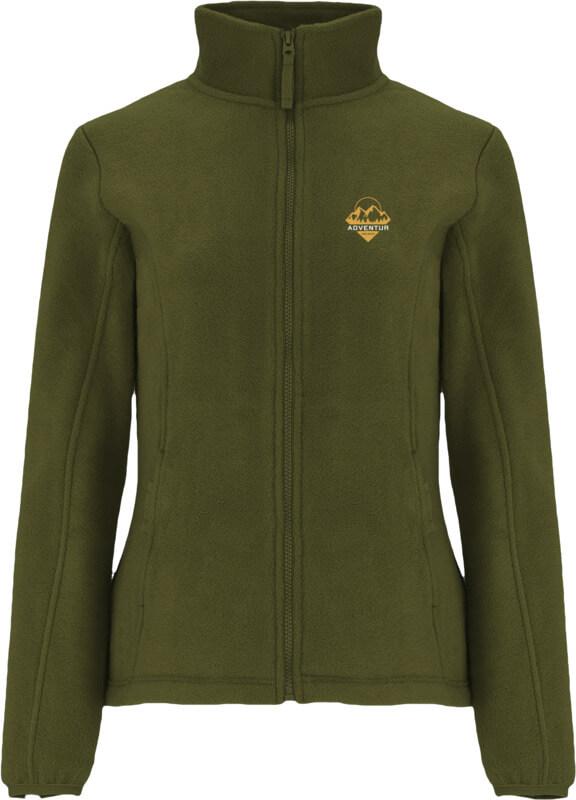 Casaco de velo com fecho de correr para mulher "Artic"