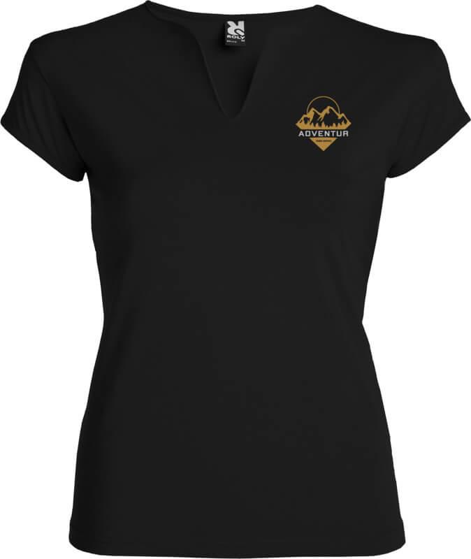 T-shirt de manga curta para mulher "Belice"