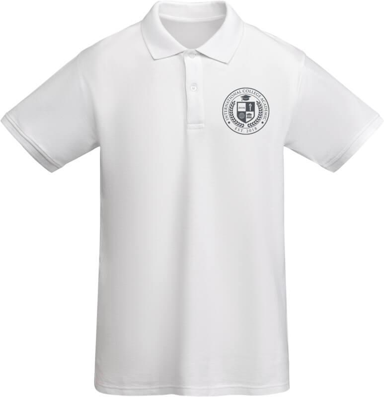 Polo de manga curta algodão orgânico para homem "Prince"