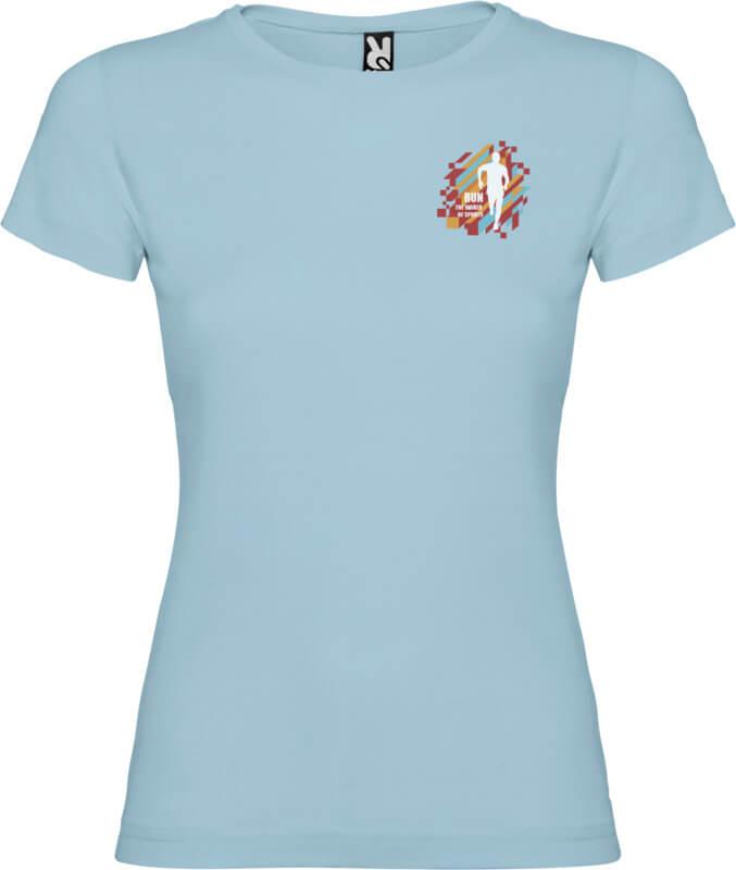 PF R6627 208 R66272H F1 SP Y1 T-shirt de manga curta para mulher "Jamaica" - Image 9