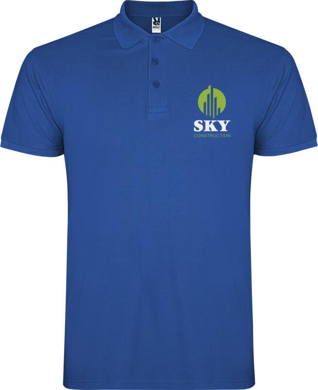 PF R6638 296 R66384T F1 SP Y1 Pólo de manga curta para homem "Star" - Image 7