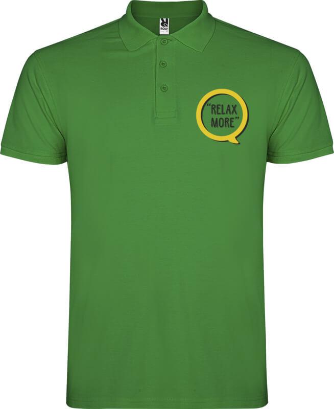 PF R6638 308 R66385U F1 SP Y1 Pólo de manga curta para homem "Star" - Image 19