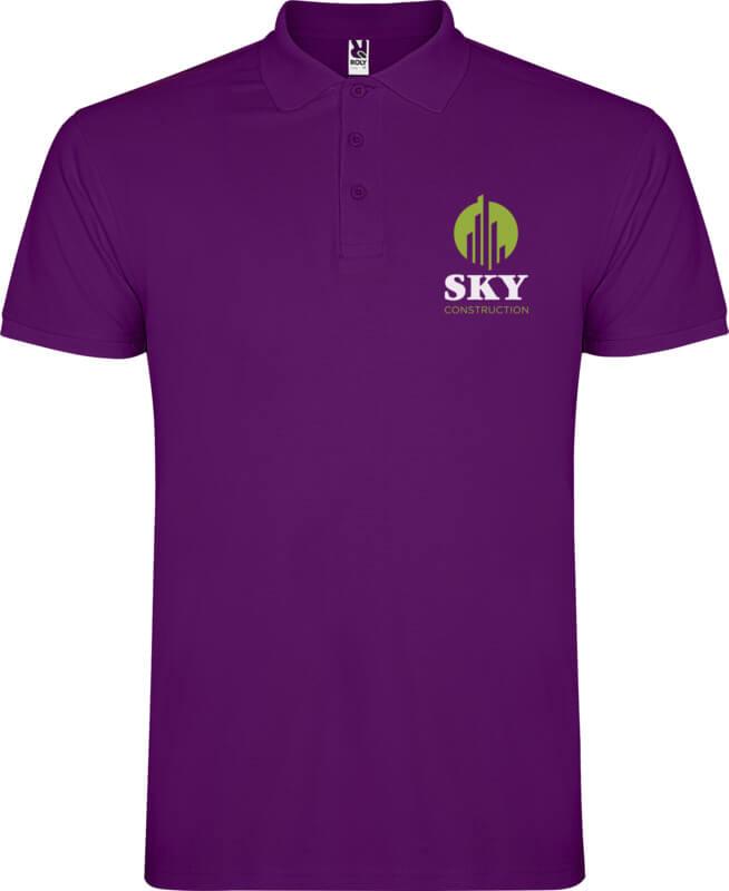 PF R6638 336 R66384H F1 SP Y1 Pólo de manga curta para homem "Star" - Image 47