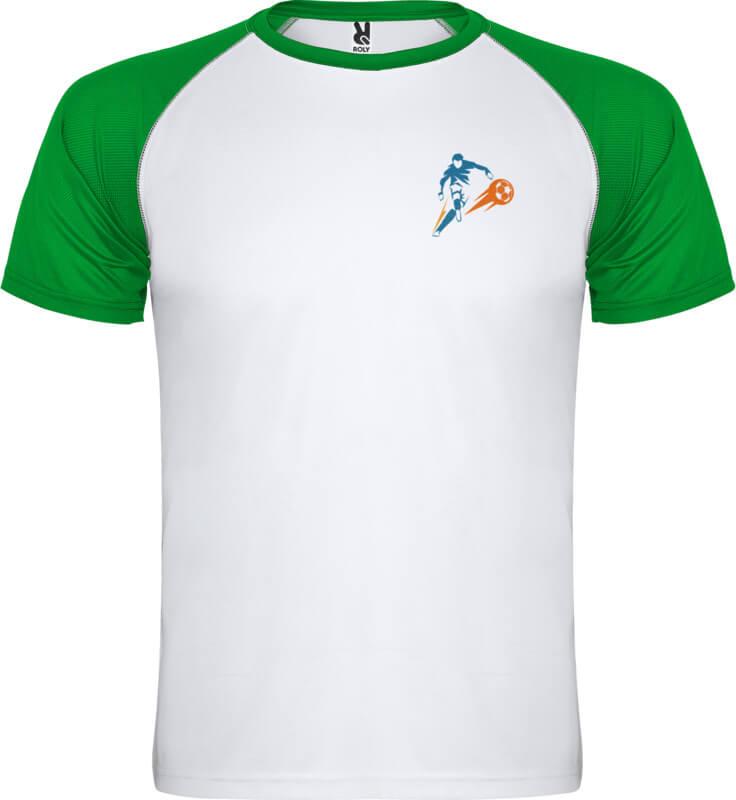 T-shirt de manga curta desportiva unissexo "Indianapolis"