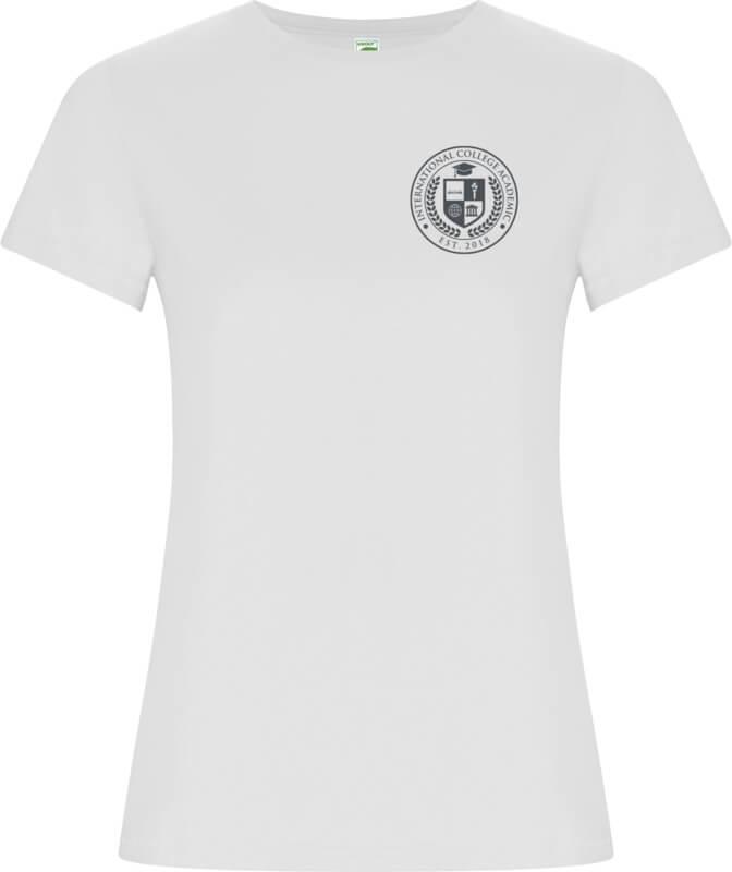 T-shirt de manga curta para mulher "Golden"