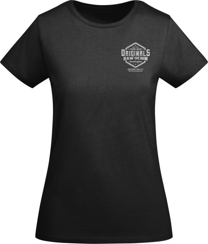 PF R6699 142 R66993O F1 SP Y1 T-shirt de manga curta algodão orgânico para mulher "Breda" - Image 3