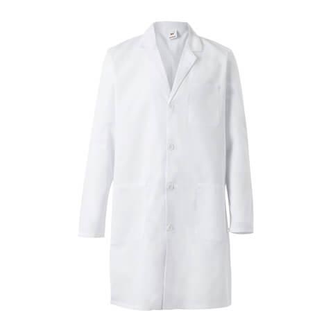 VL OGUN. Bata de sarja (180g/m²), em algodão (20%) e poliéster (80%)