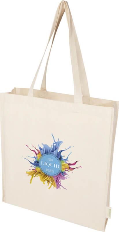 Saco de 14 L com reforço integral em material de produção biológica OCS de 180 g/m² "Odisha"