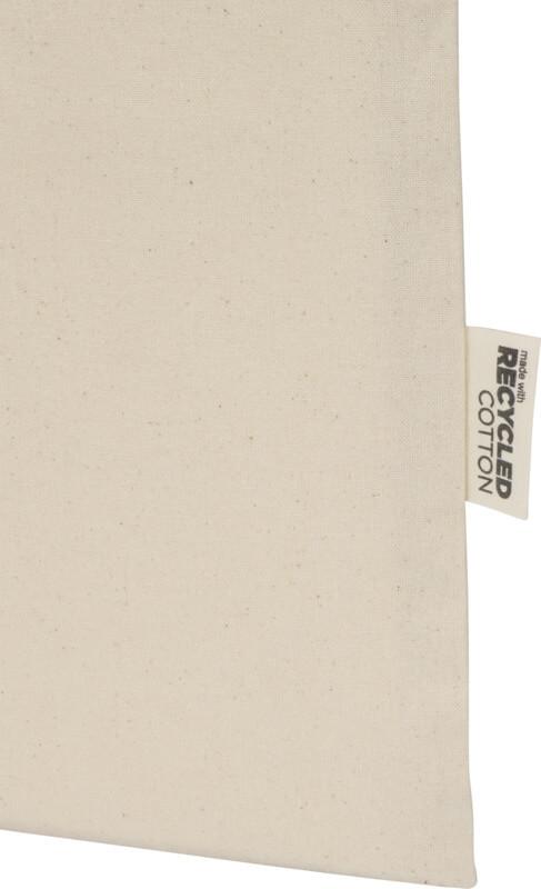 PF 120789 3 12078906 E2 Saco de algodão de 7 L reciclado e GRS de 180 g/m² "Peru Blend" - Image 4