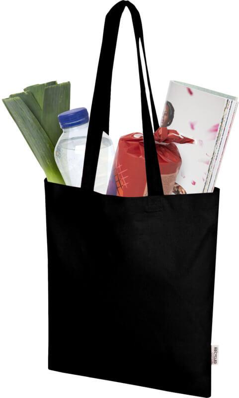 PF 120789 8 12078990 E1 Saco de algodão de 7 L reciclado e GRS de 180 g/m² "Peru Blend" - Image 9