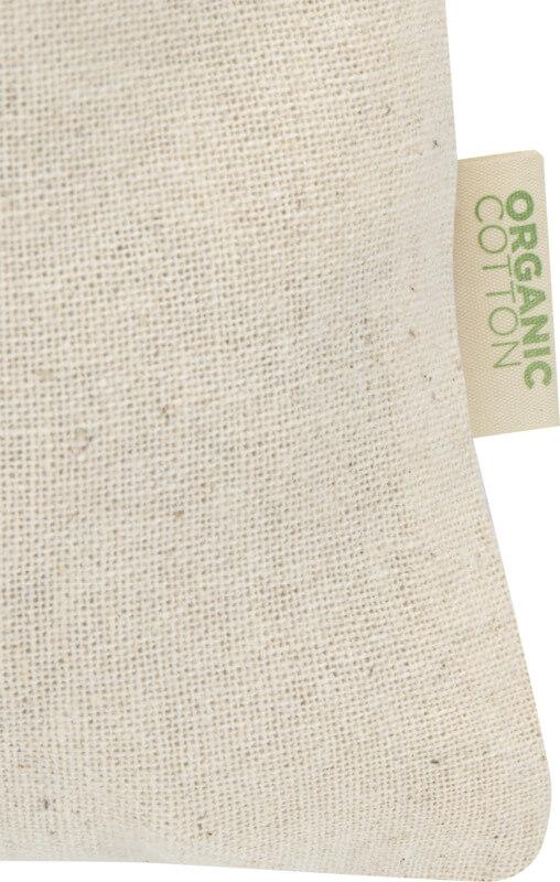 PF 120796 2 12079606 D1 Saco de presente em material de produção biológica OCS de 140 g/m² - 15 x 10 cm "Odisha" - Image 3