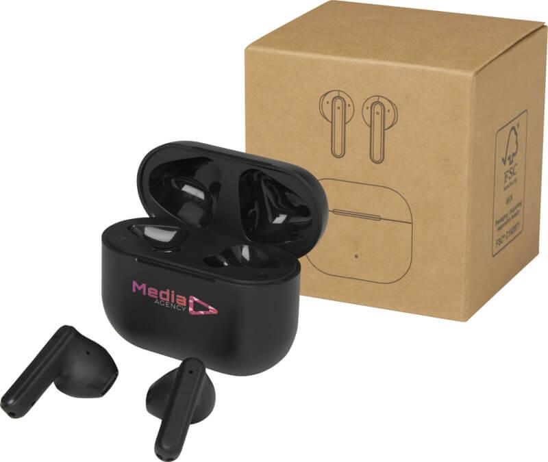 Auscultadores Bluetooth® True Wireless de plástico reciclado "Altais"