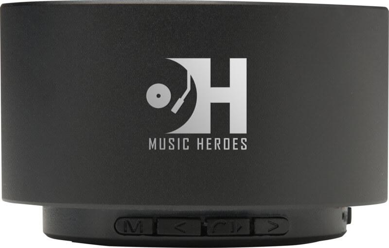 Coluna de som Bluetooth® sem fios de 3 W de alumínio reciclado "Ankaa"