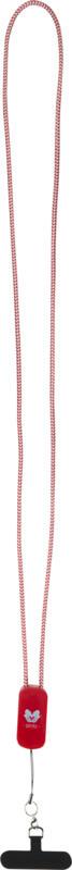 Lanyard de plástico reciclado para smartphone com cabo integrado 5 em 1 de 27 W "Anser"