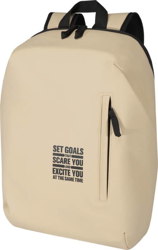 Mochila antirroubo reciclada GRS de 15 polegadas e 18 L "Resi Plus"